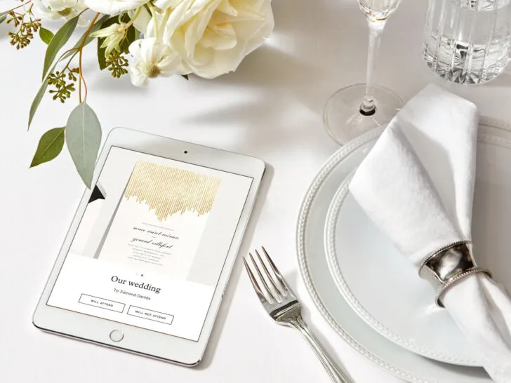 The Top Sites for Online Wedding Invitations: Paperless Post