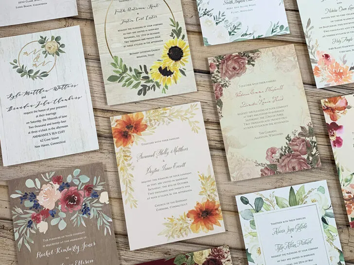 Ann's Bridal Bargains - affordable wedding invitations - cheap wedding invites