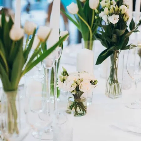 minimalist wedding decorations