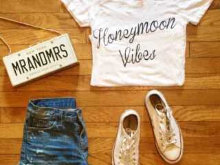 honeymoon vibes tshirt