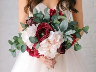 silk wedding flowers