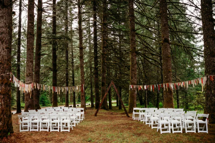 boho wedding ceremony