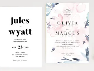 minted wedding invitations