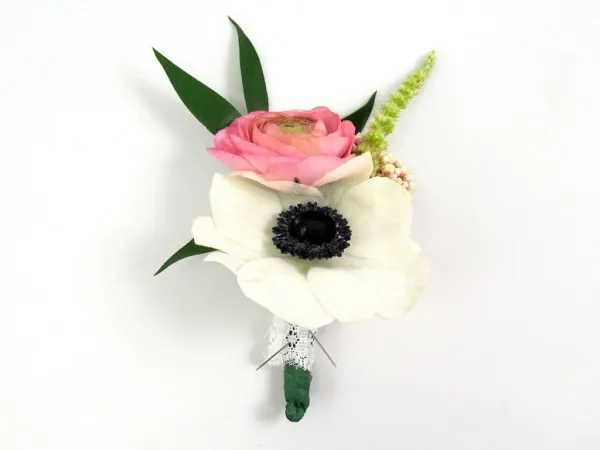 wedding boutonniere tutorial