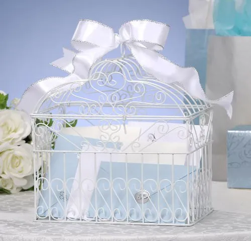amazon wedding decor - birdcage card box