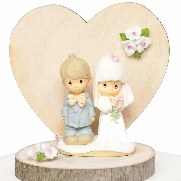 amazon wedding decor - precious moments cake topper