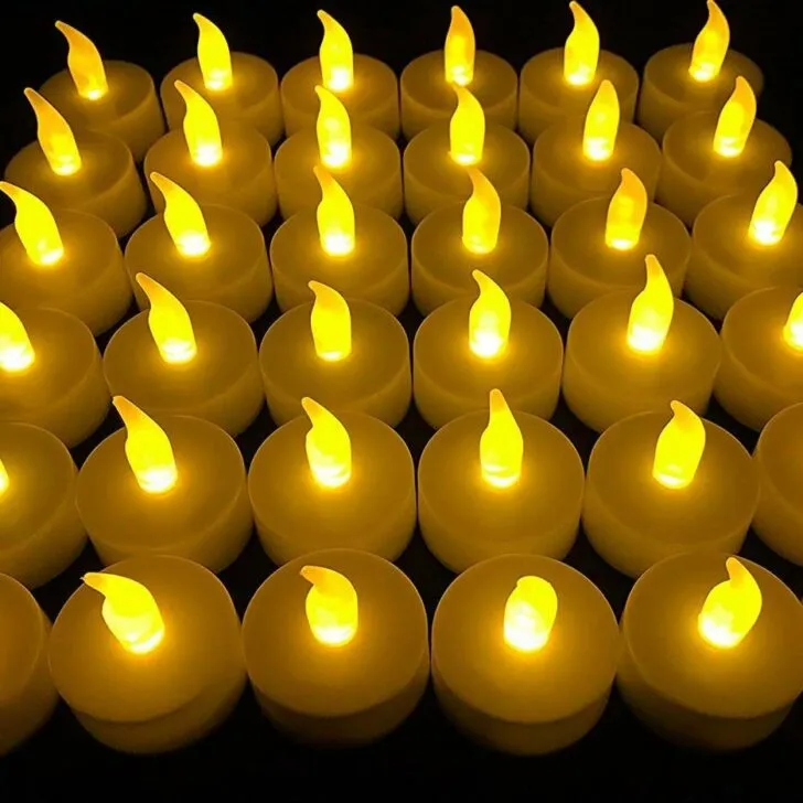 amazon wedding decor - LED tealight candles