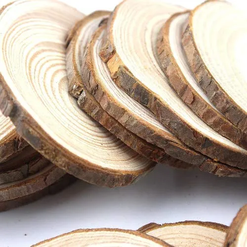 amazon wedding decor -wood slice coasters