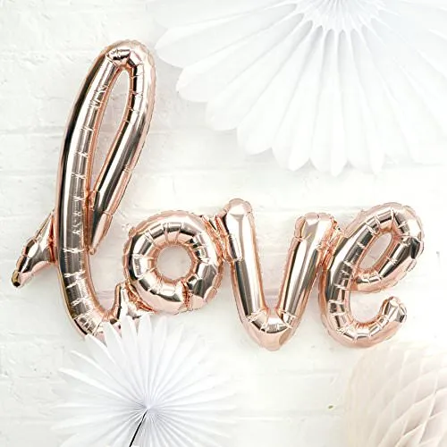 amazon wedding decor - love balloons 1