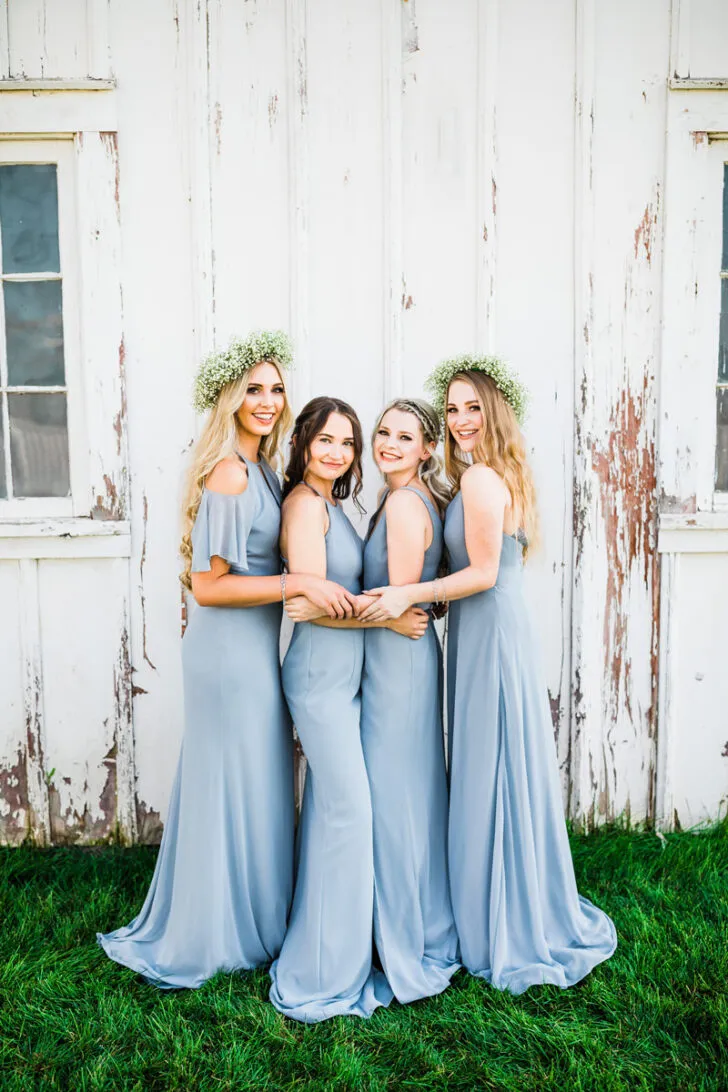 dessy thread cheap bridesmaids dresses