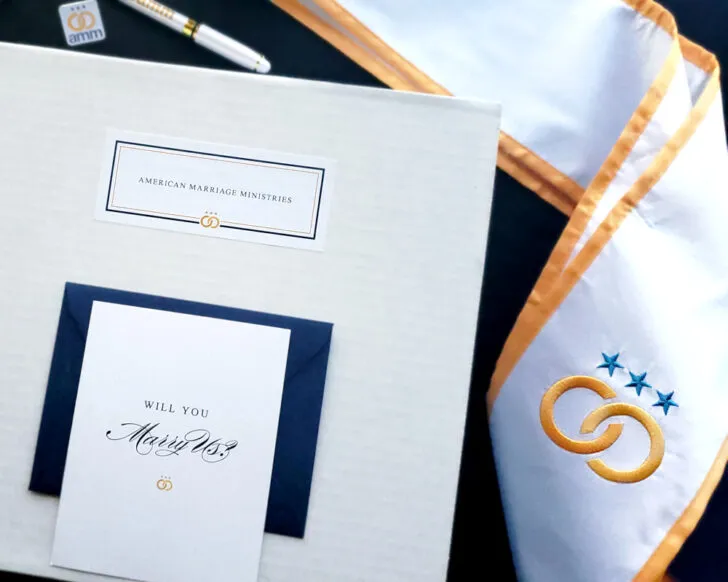 American Marriage Ministries - Will You Marry Us? is the perfect way to ask someone to officiate your wedding!