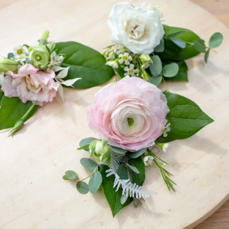 diy wedding boutonnieres by bloom culture flowers