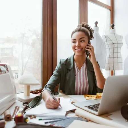 wedding planner answering questions about contracts