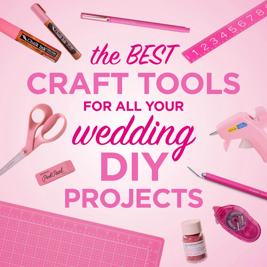 craft tools for your wedding DIY projects