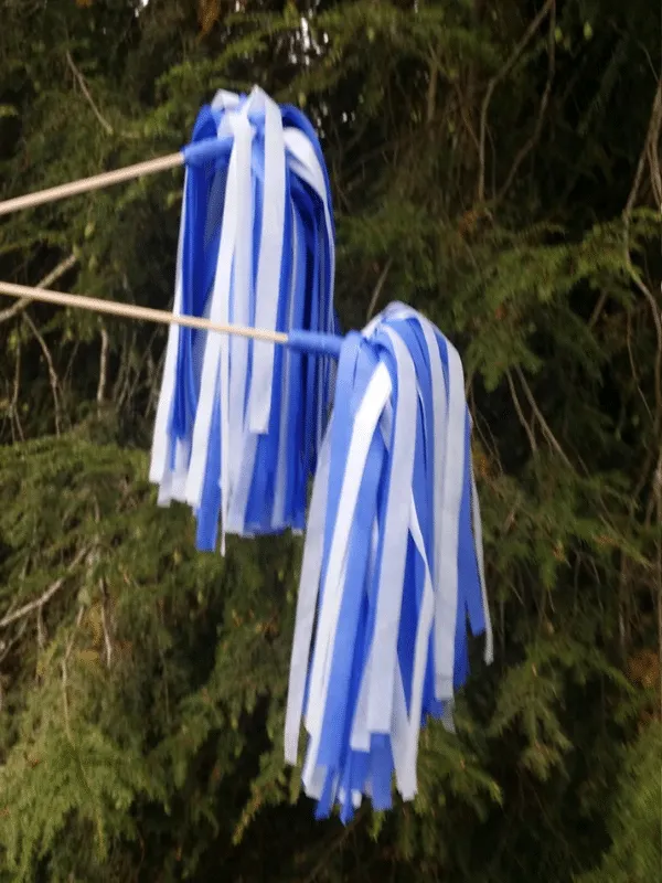 Cheerleader Pom Pom Shakers for your Wedding Exit
