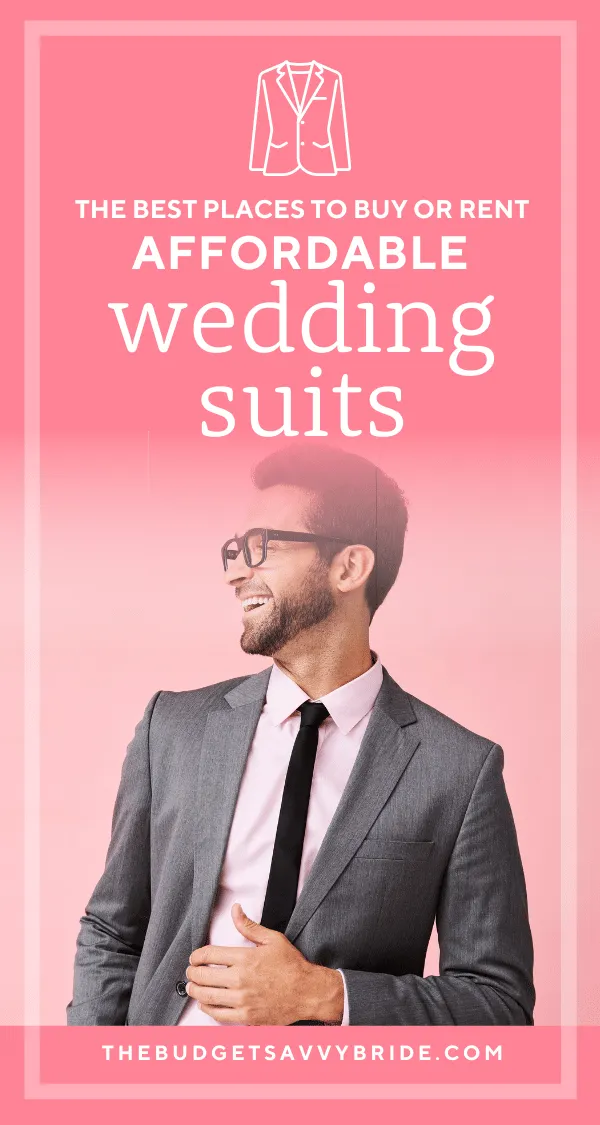 where to buy affordable wedding suits for grooms and groomsmen or wedding guests