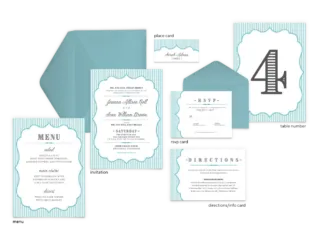 Amber Suite - Free Wedding Invitation Printables from The Budget Savvy Bride