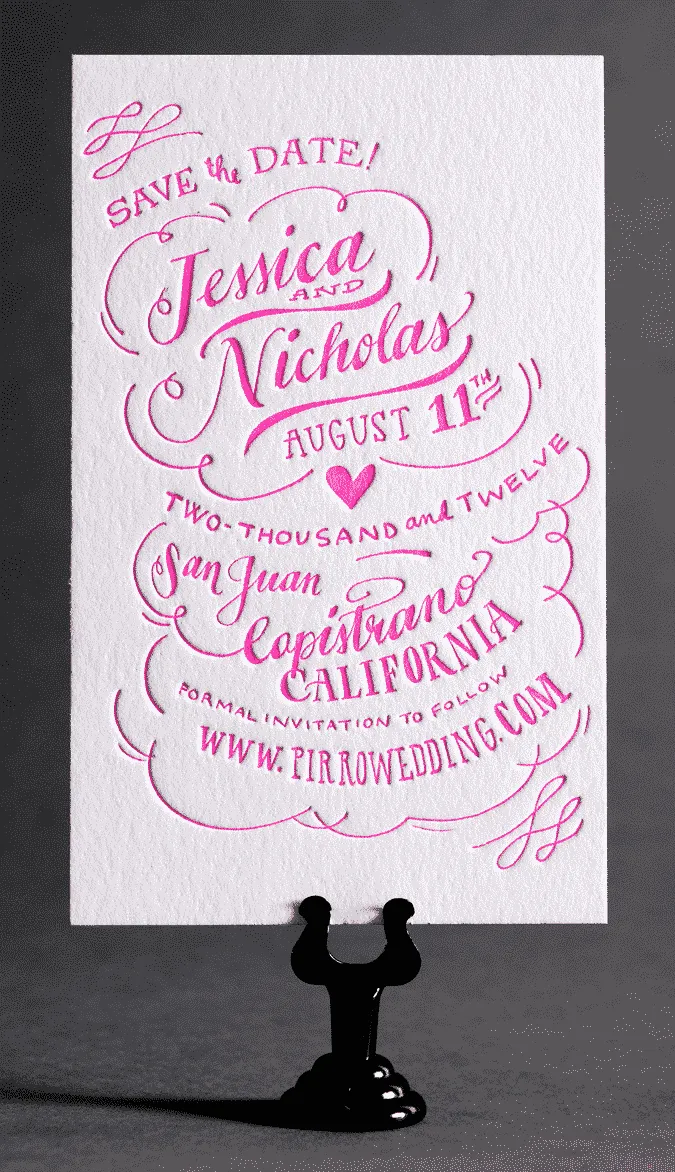 Wedding Invitations on a Budget: Ladyfingers Letterpress