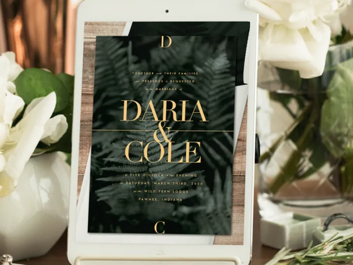 The Top Sites for Digital Wedding Invitations: Greenvelope