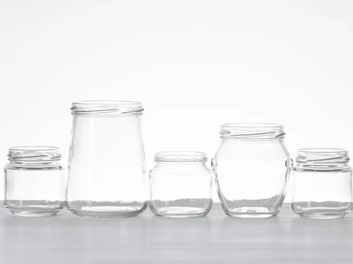 jars for a wedding candy buffet