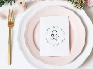 WeddingBrandCo - wedding logo monogram