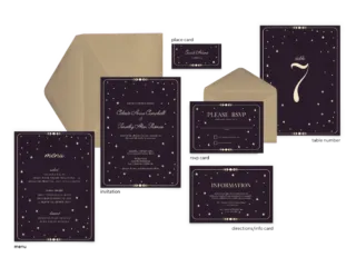 Celeste Wedding Invitation Collection - Stars
