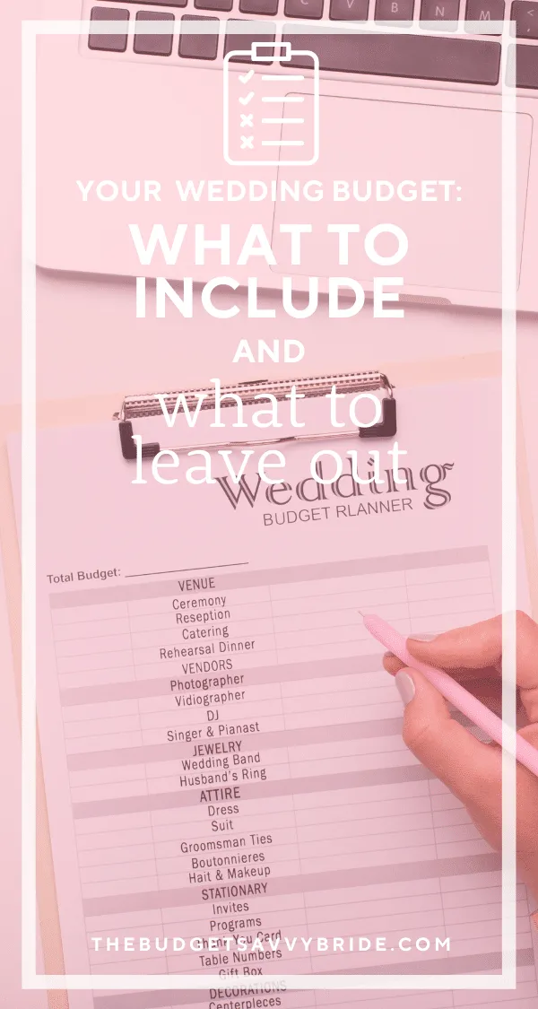 Wedding budgets can feel confusing. What should you include in your total budget? What should you leave out? This post explores all the details you should expect to pay for in the total cost of your celebration. 