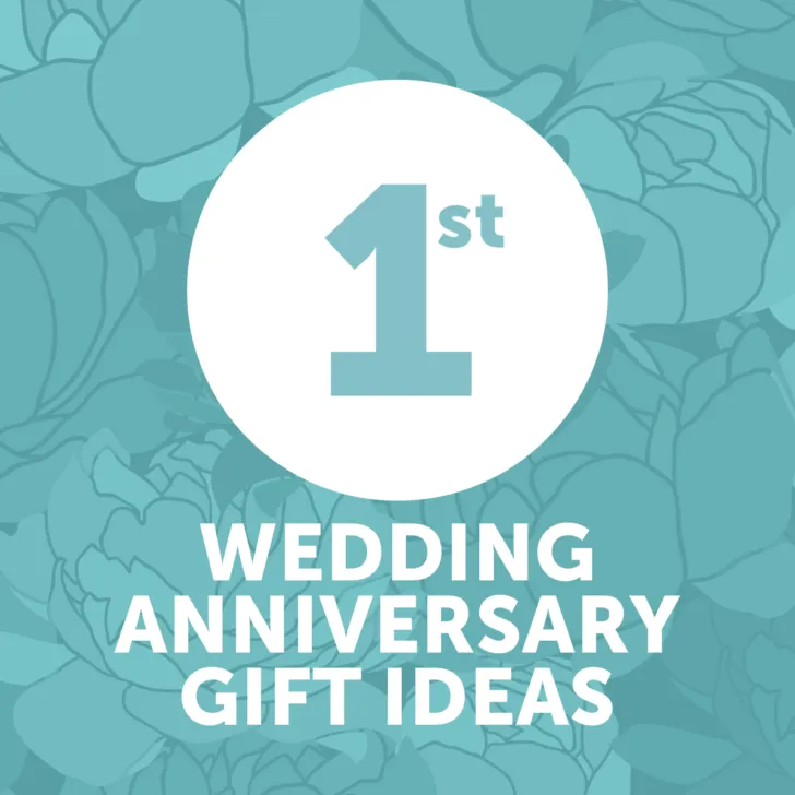 first wedding anniversary gift ideas - year 1 - affordable wedding anniversary gifts