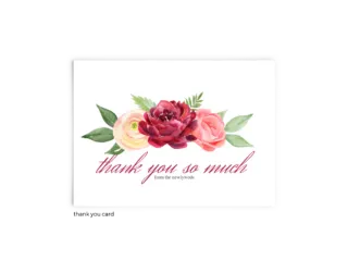 Free Editable Wedding Thank You Cards • Nickell Collection • The Budget Savvy Bride