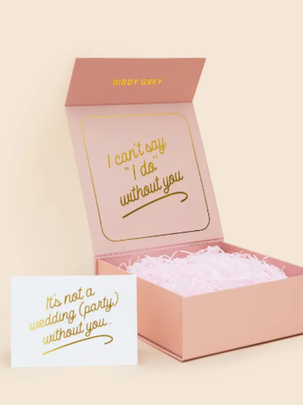 Bridesmaid Proposal box ideas
