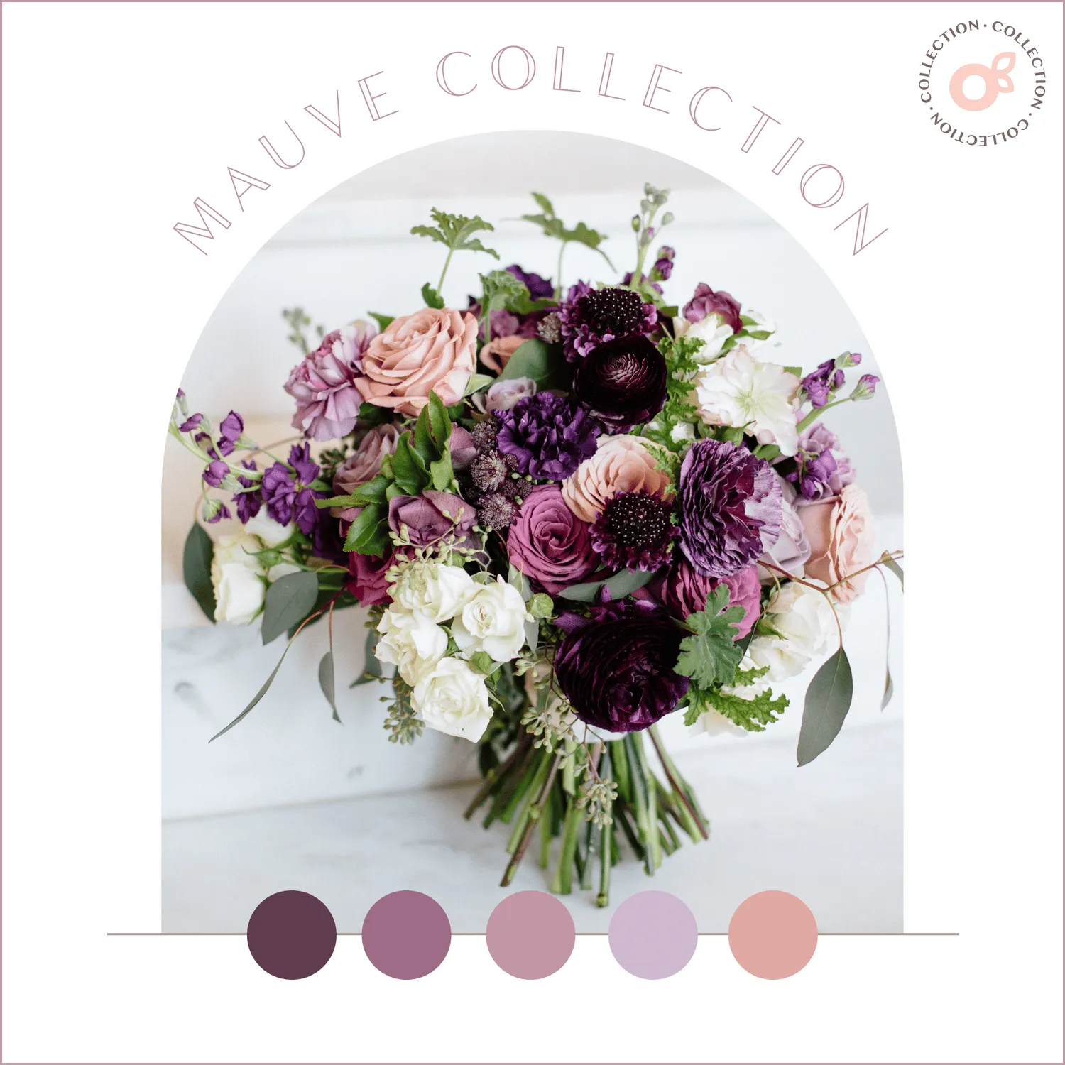 Bloom Culture Flowers - DIY Floral Collections - Mauve