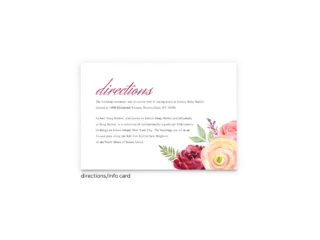 Nickell Enclosure Card - Free Printable Wedding Invitations - Edit with Canva!