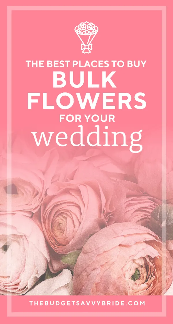 where to buy wedding flowers for DIY weddings