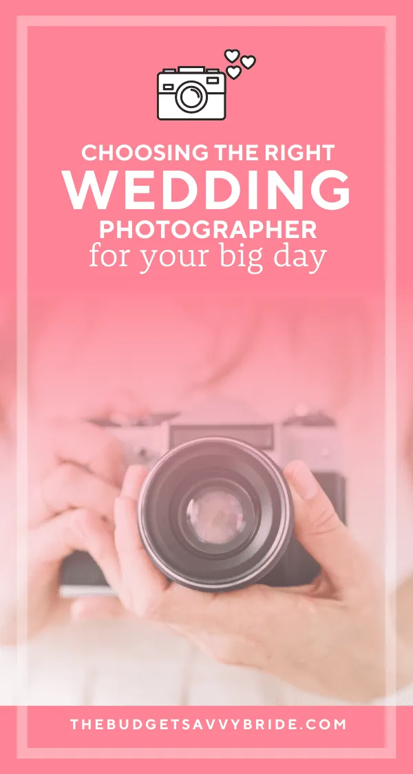 Choosing the right wedding photographer is a crucial decision in your wedding planning. Don't miss these tips for picking the right photographer for your big day.
