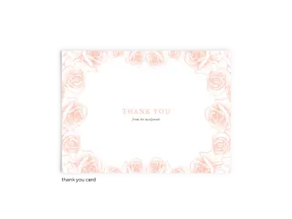 Free Editable Wedding Thank You Cards • Phoebe Collection • The Budget Savvy Bride