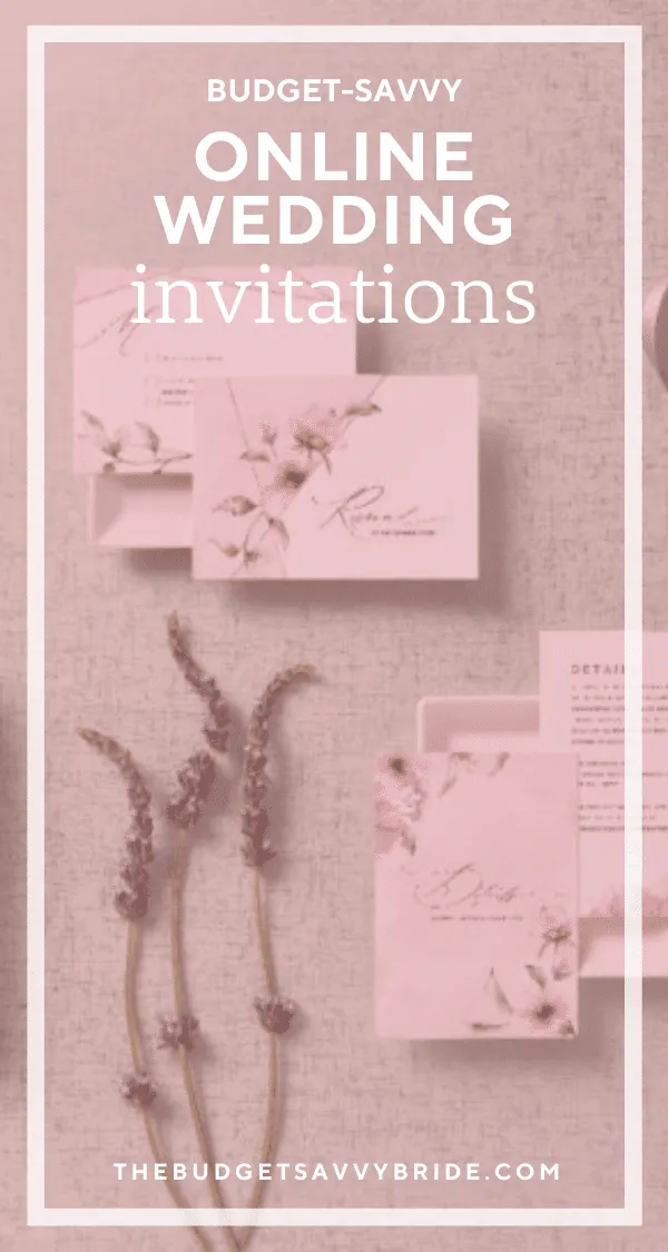 If paper is low on your list of wedding priorities, check out this list of sites where you can buy cheap wedding invitations that look like a million bucks!