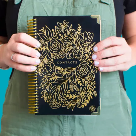 bloomplanners personalized address book - collecting wedding addresses