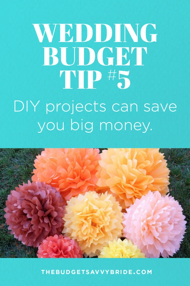 Wedding Budget Tip #5: DIY Projects can save you big money