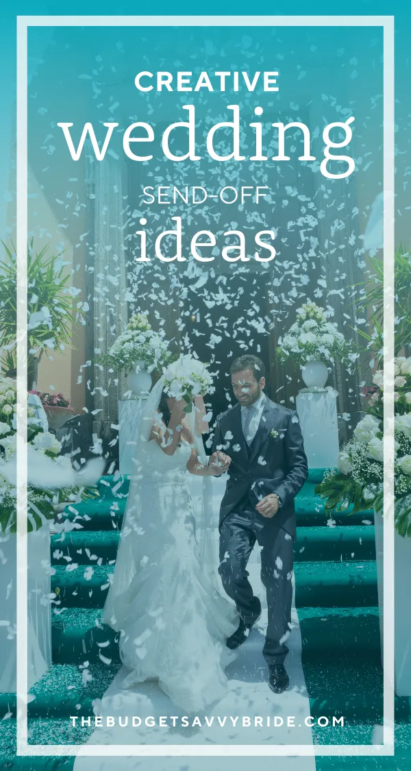 Need some creative and cute ways for your wedding send off? Here are some of our favorite ideas from Etsy for your grand exit!