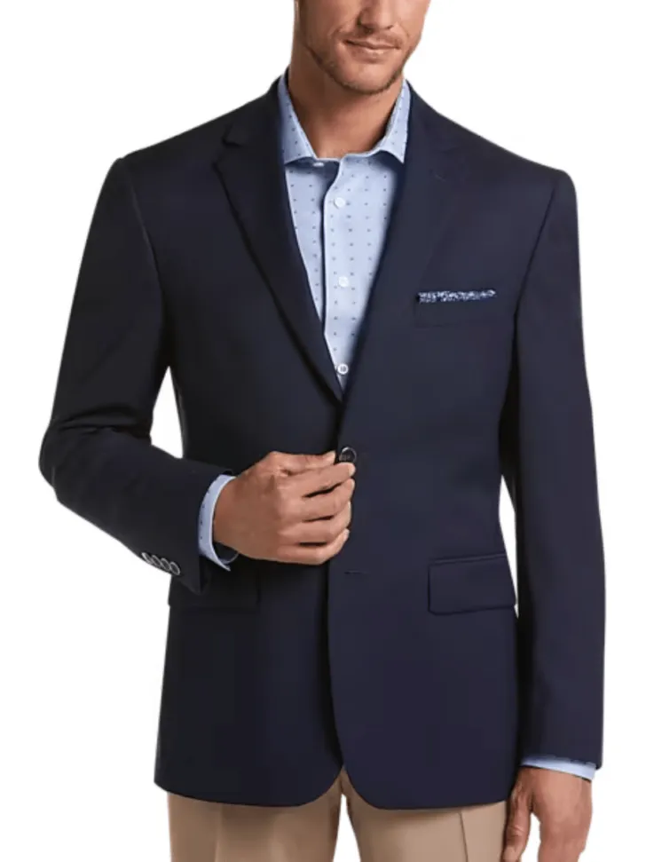 Pronto Uomo Modern Fit Texture Weave Blazer 