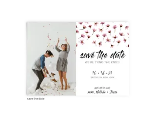 Save the Date Card • Natalie Collection • The Budget Savvy Bride