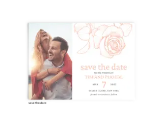 Save the Date Card • Phoebe Collection • The Budget Savvy Bride