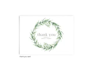 Free Editable Wedding Thank You Cards • Chelsea Collection • The Budget Savvy Bride