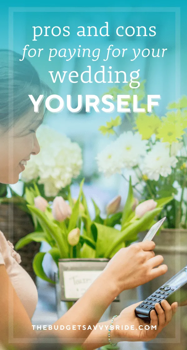 One of the biggest wedding decisions couples have to make is how to pay for their celebration. Should you pay for the entire wedding yourself, or ask loved ones for contributions? This post explores the pros and cons of each option.