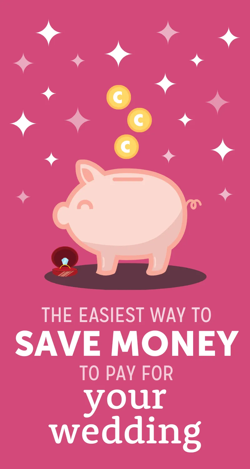 how to save money for your wedding
