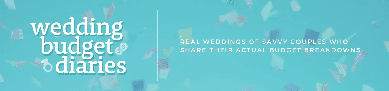 wedding budget diaries