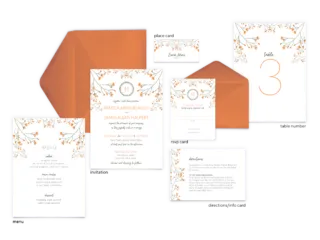 Bryce Suite - Free Wedding Invitation Printables from The Budget Savvy Bride