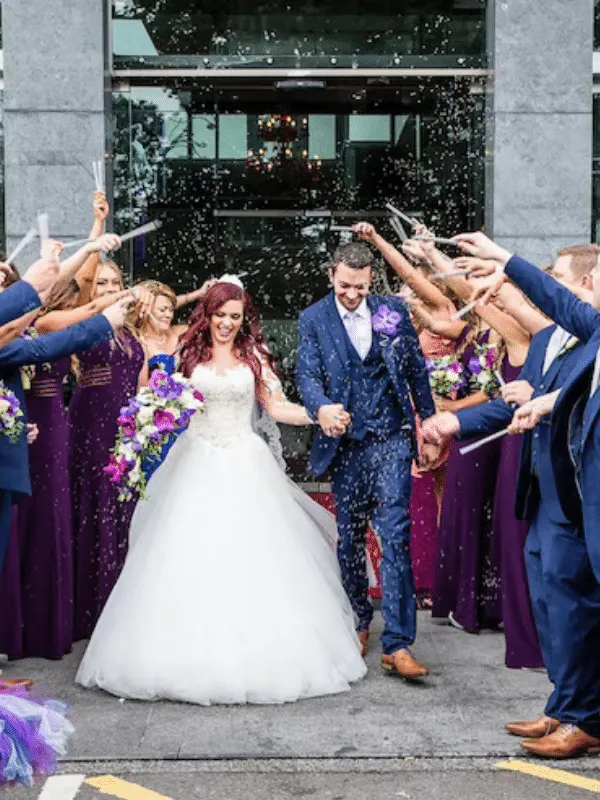 Lavender Bud Toss Wands for Your Wedding Exit