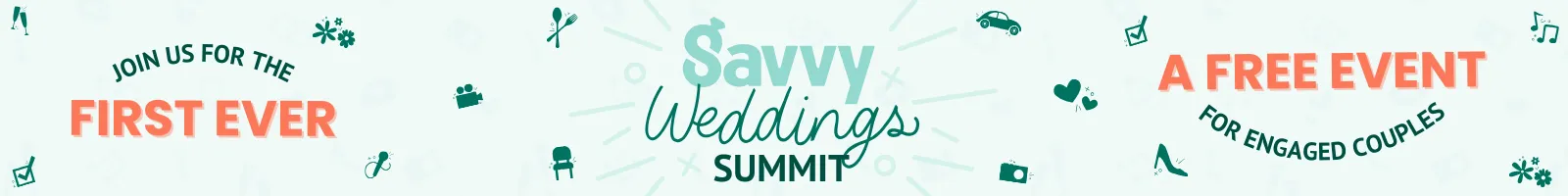 The Savvy Weddings Summit - a FREE online event for engaged couples!