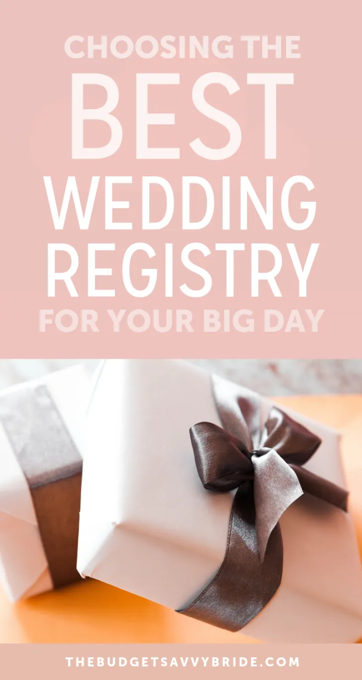 choosing the best wedding registry